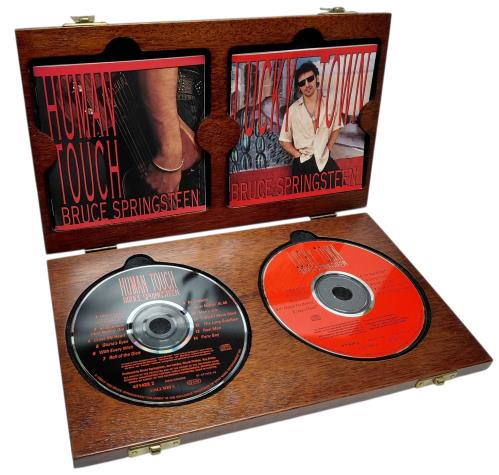 Bruce Springsteen Human Touch / Lucky Town - Wooden Box Set